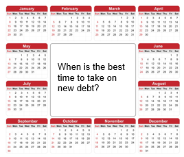 When is it a good time to take on debt