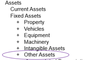 Other Assets Defined