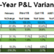 Variance Reporting, P&L Year-Over-Year